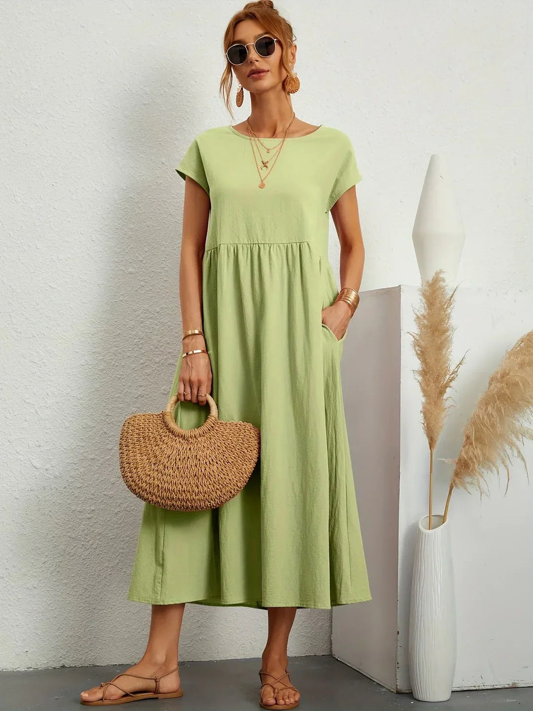 Ellianna | Effortless Cotton Dress