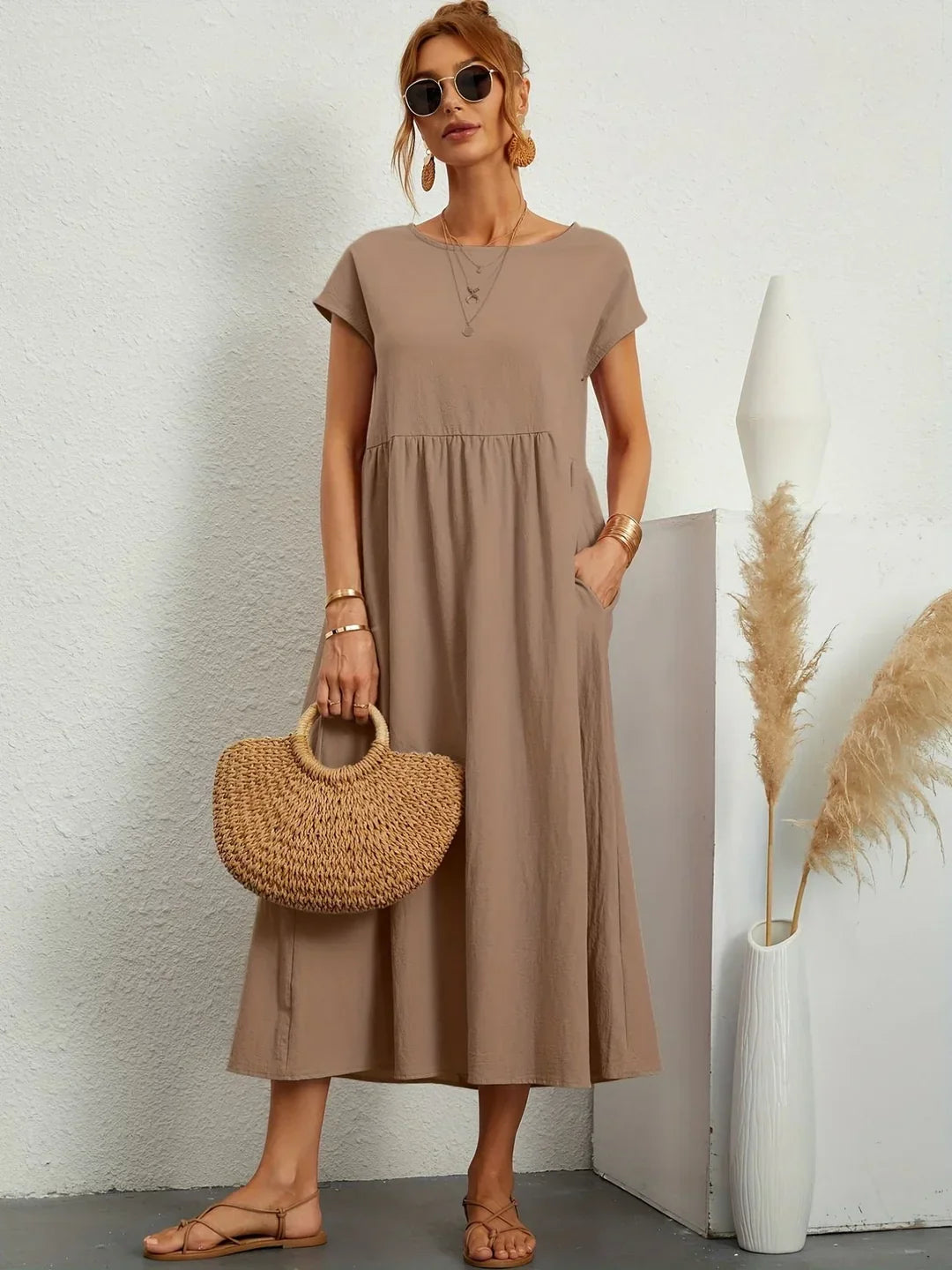 Ellianna | Effortless Cotton Dress
