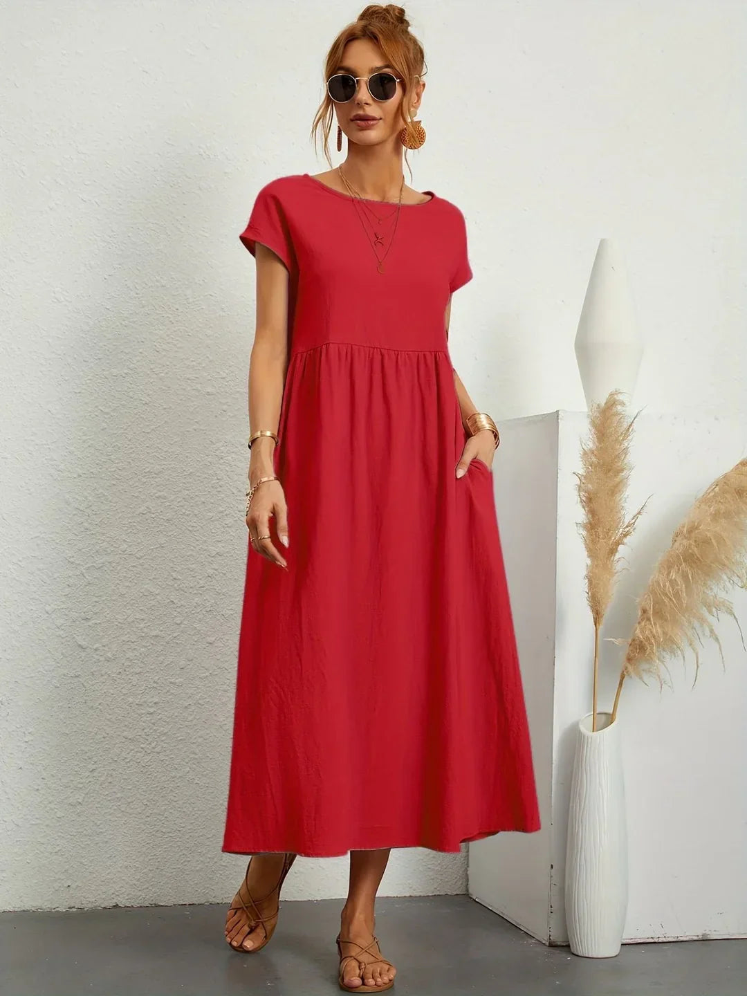 Ellianna | Effortless Cotton Dress