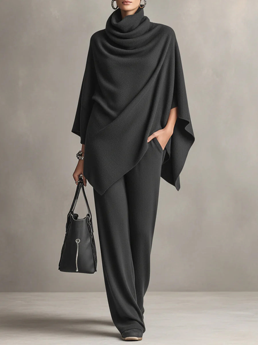 Seraphine™ | Elegant Drape Two-Piece Set