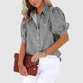 Regina | Relaxing Blouse with Puff Sleeves