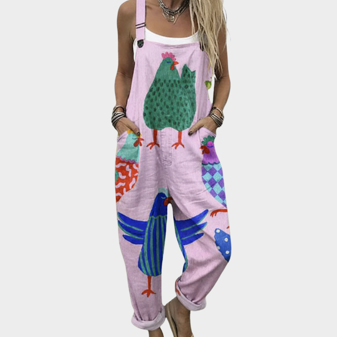 Soreva | Comfortable Printed Jumpsuit