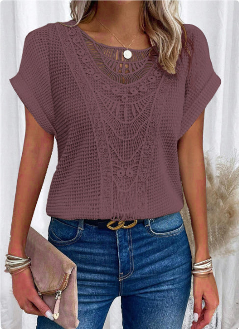Sophie | Vintage Lace Detail Top