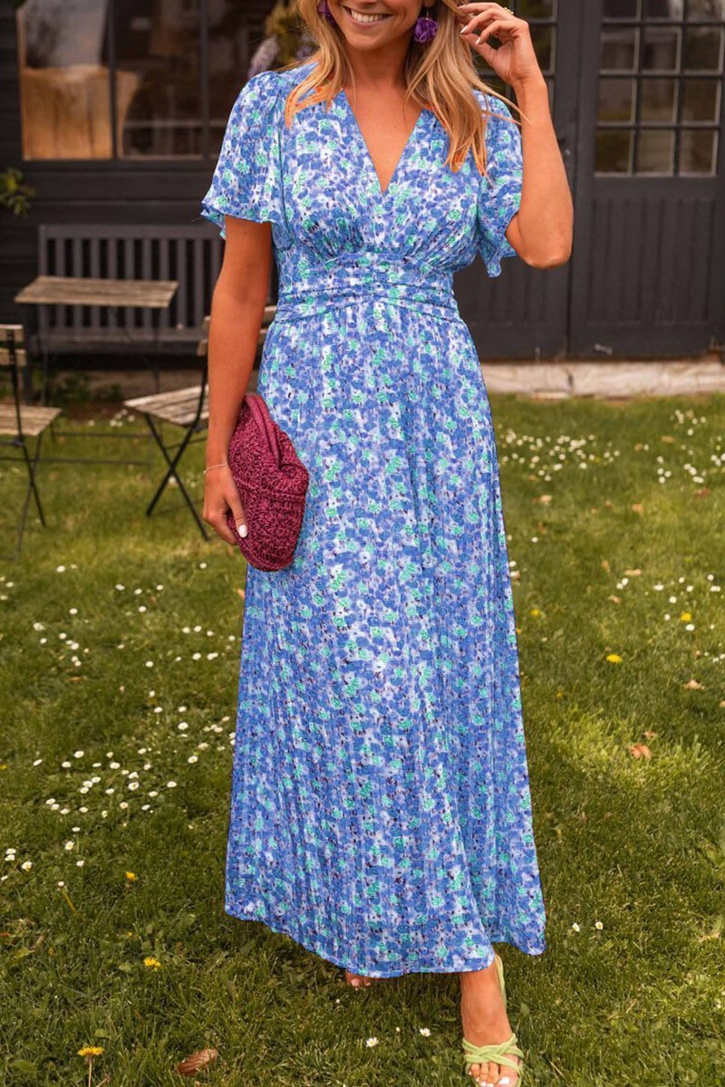 Mia | Printed Maxi Dress