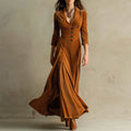 Anna | Long Velvet Dress
