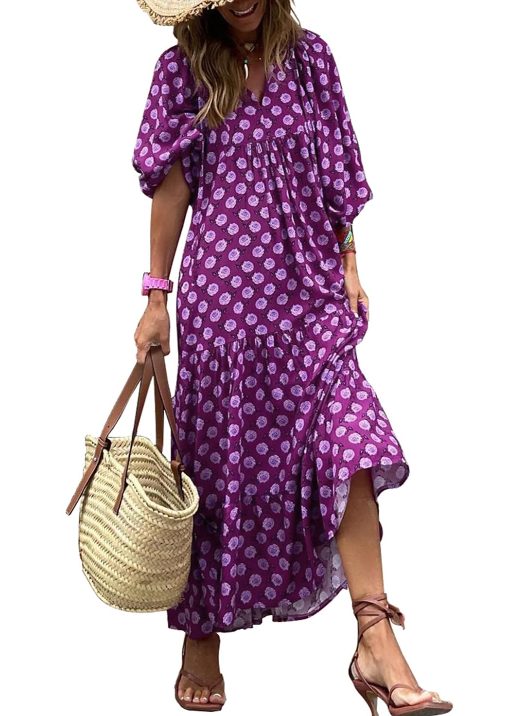 Vivienne | Flowy Maxi Dress