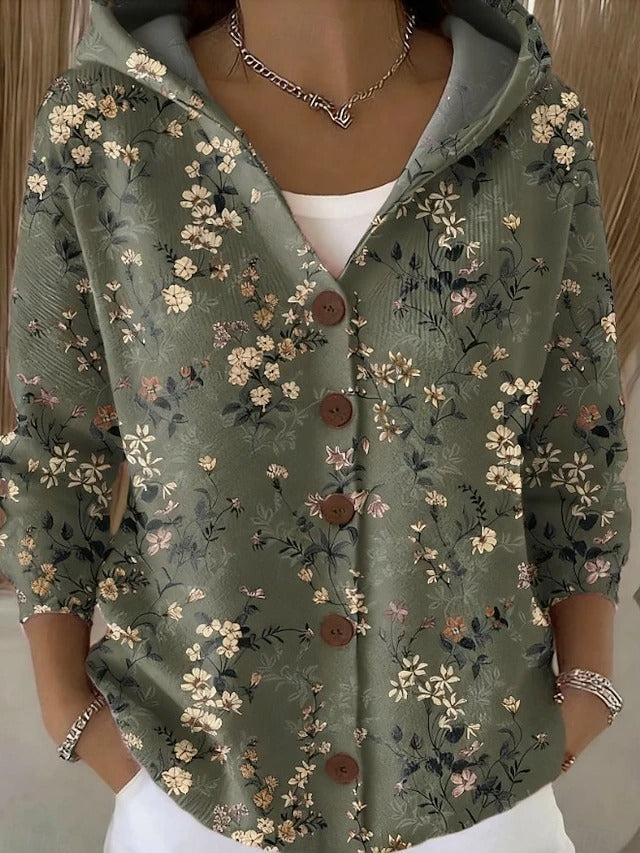 Cassidy | Artistic Warm Long Cardigan