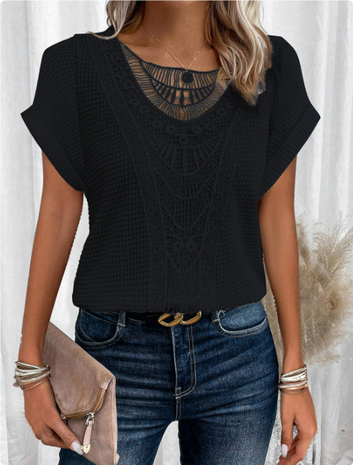 Sophie | Vintage Lace Detail Top
