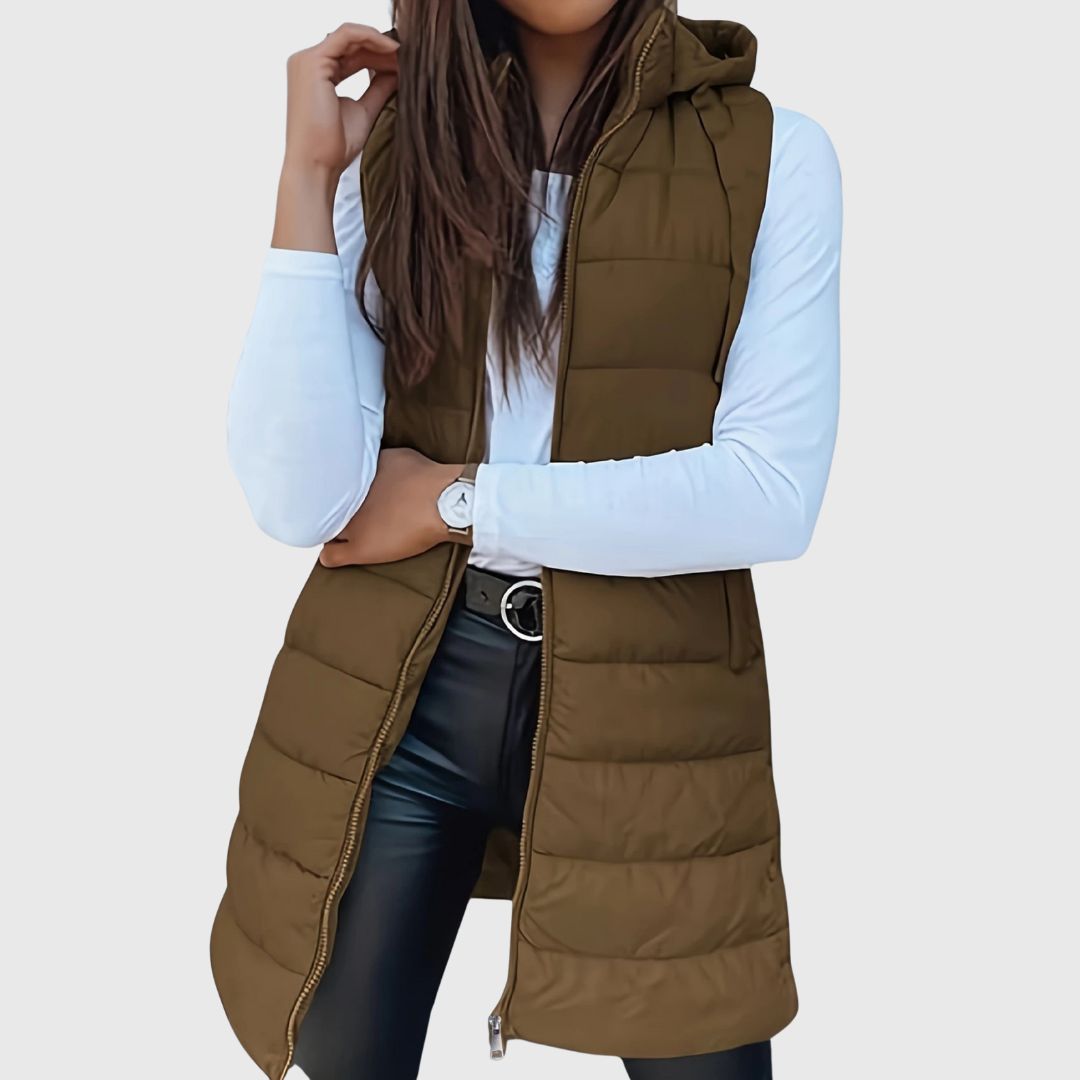 Clarissa | Hooded Puffer Vest