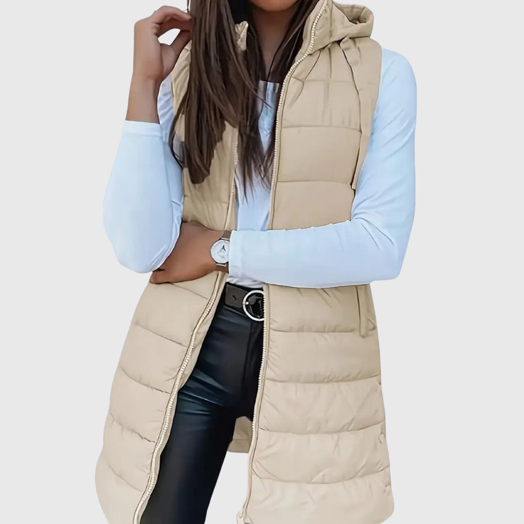 Clarissa | Hooded Puffer Vest