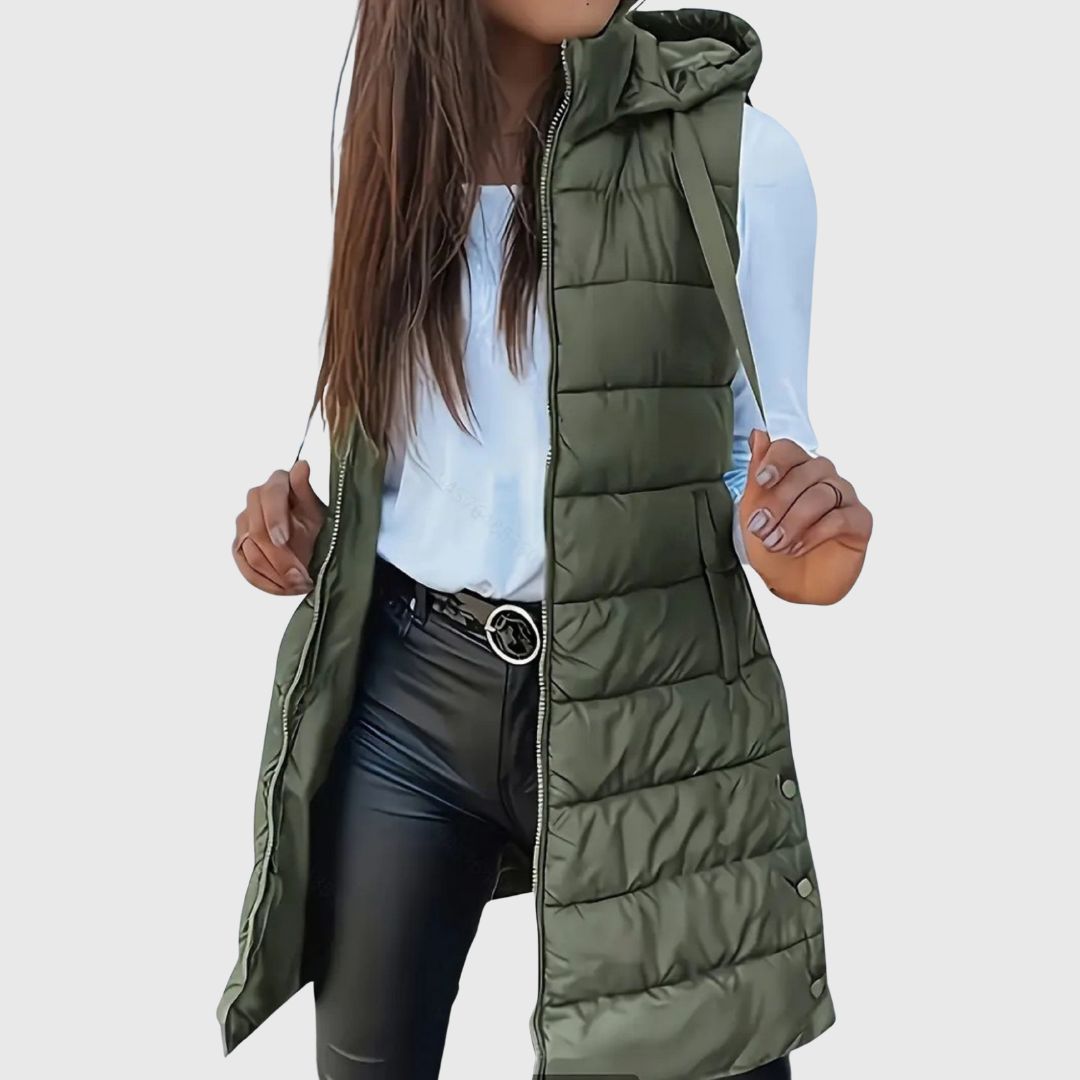 Clarissa | Hooded Puffer Vest