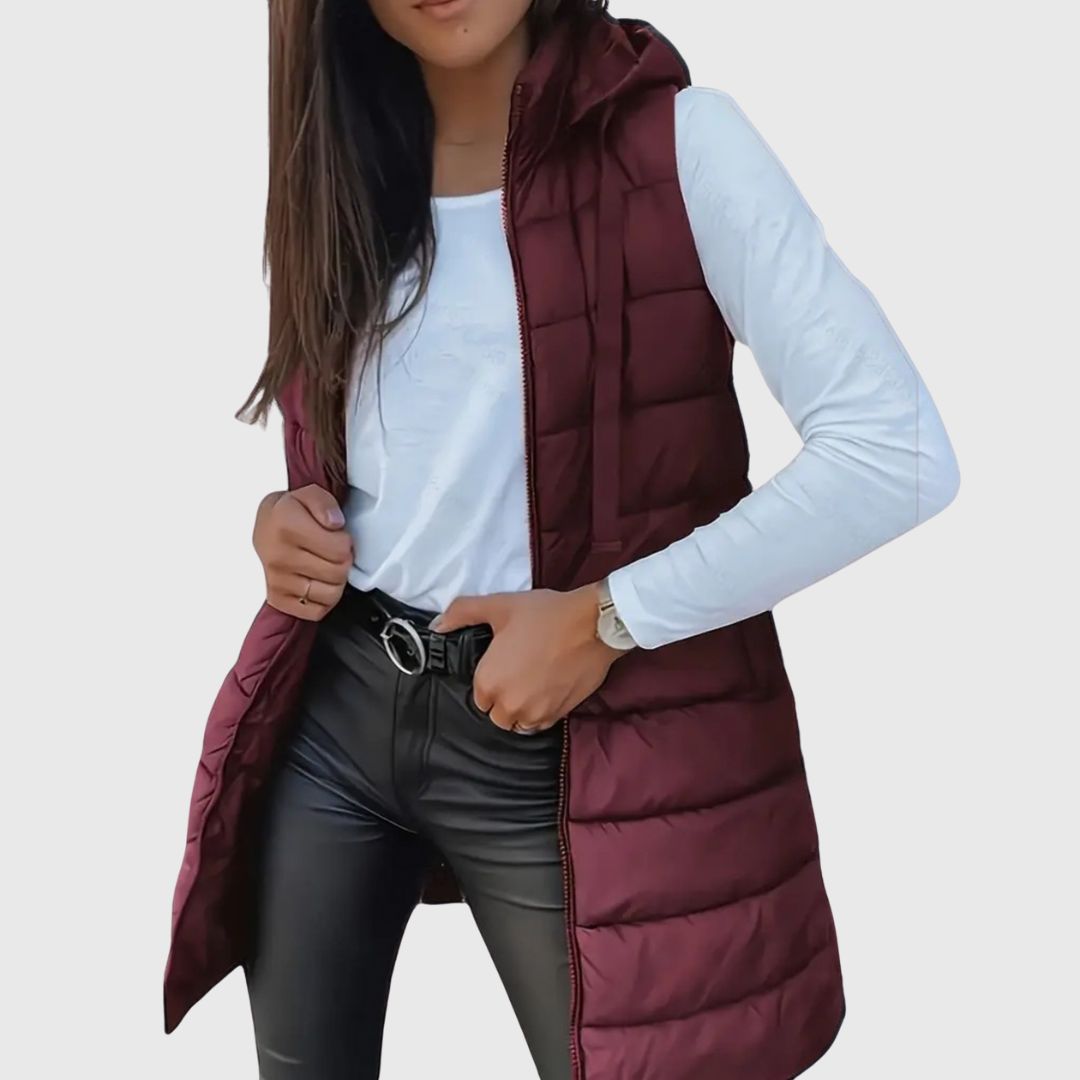 Clarissa | Hooded Puffer Vest