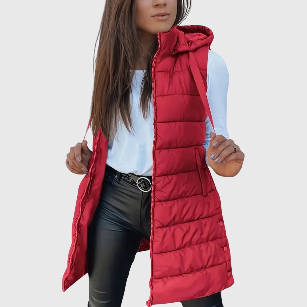 Clarissa | Hooded Puffer Vest