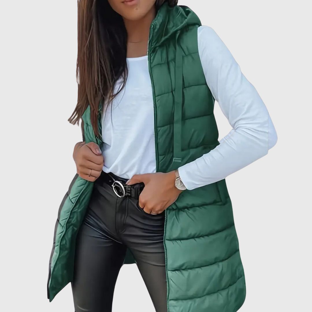 Clarissa | Hooded Puffer Vest