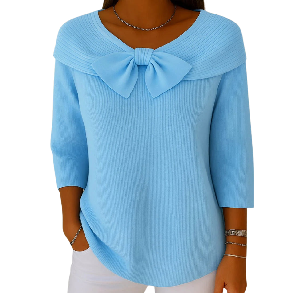Serena | Bow Sweater