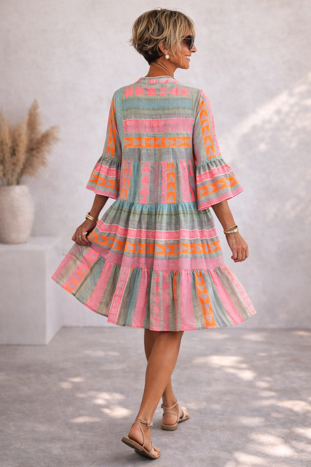 Lucy | Patterned Dress