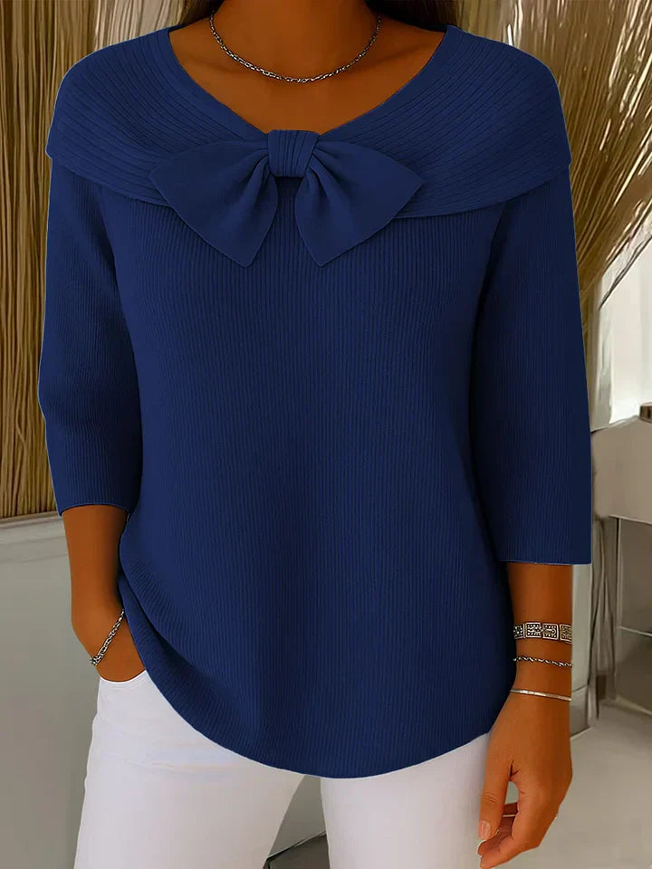 Serena | Bow Sweater