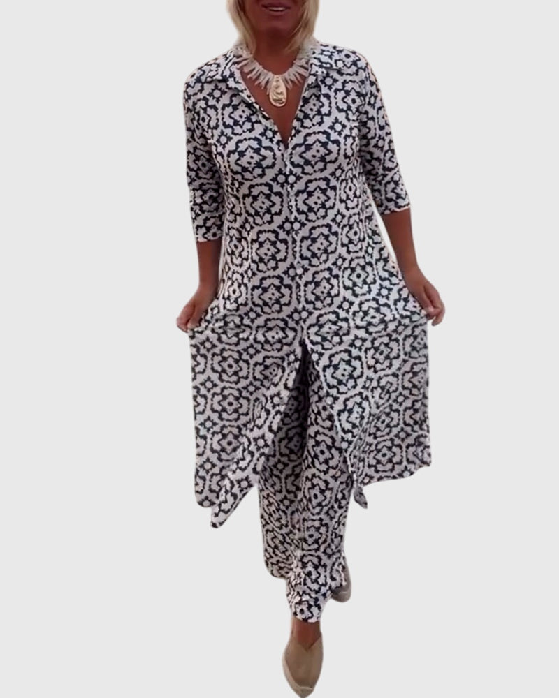 Gabriella | Vintage Two-Piece Set