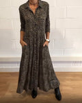 Edith | Sophisticated Pocket Midi Dress