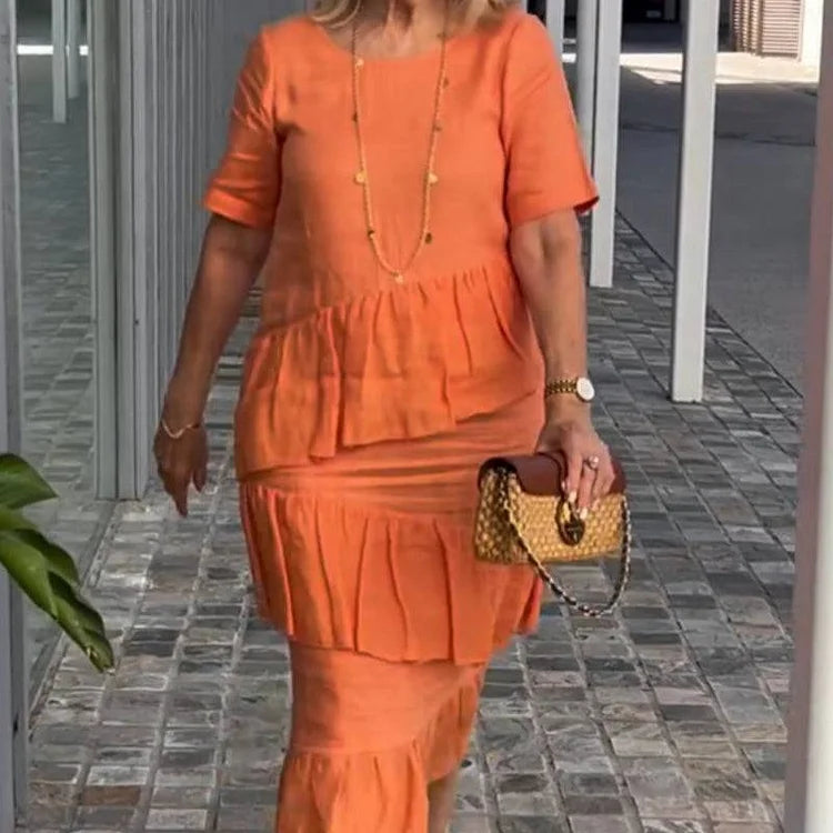 Martha | Short Sleeve Dress