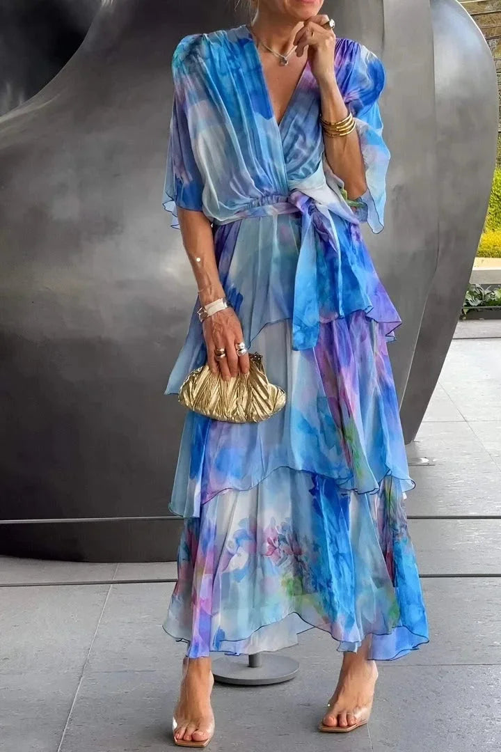 Casey | Elegant Chiffon Dress