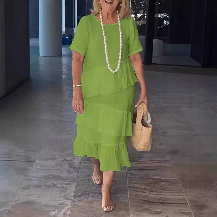 Martha | Short Sleeve Dress