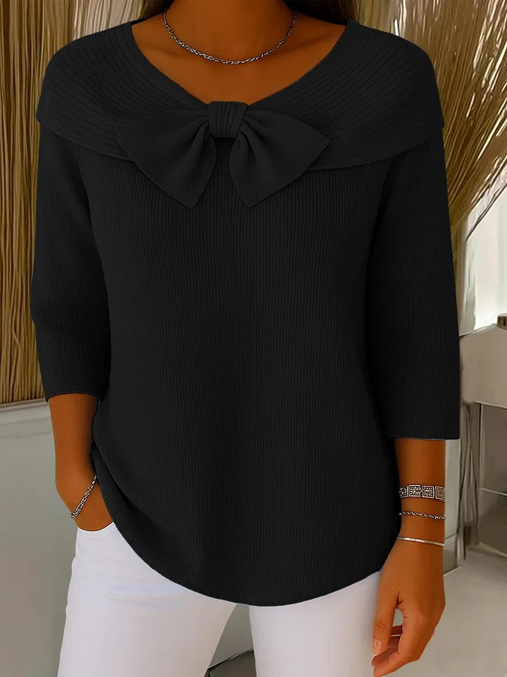 Serena | Bow Sweater