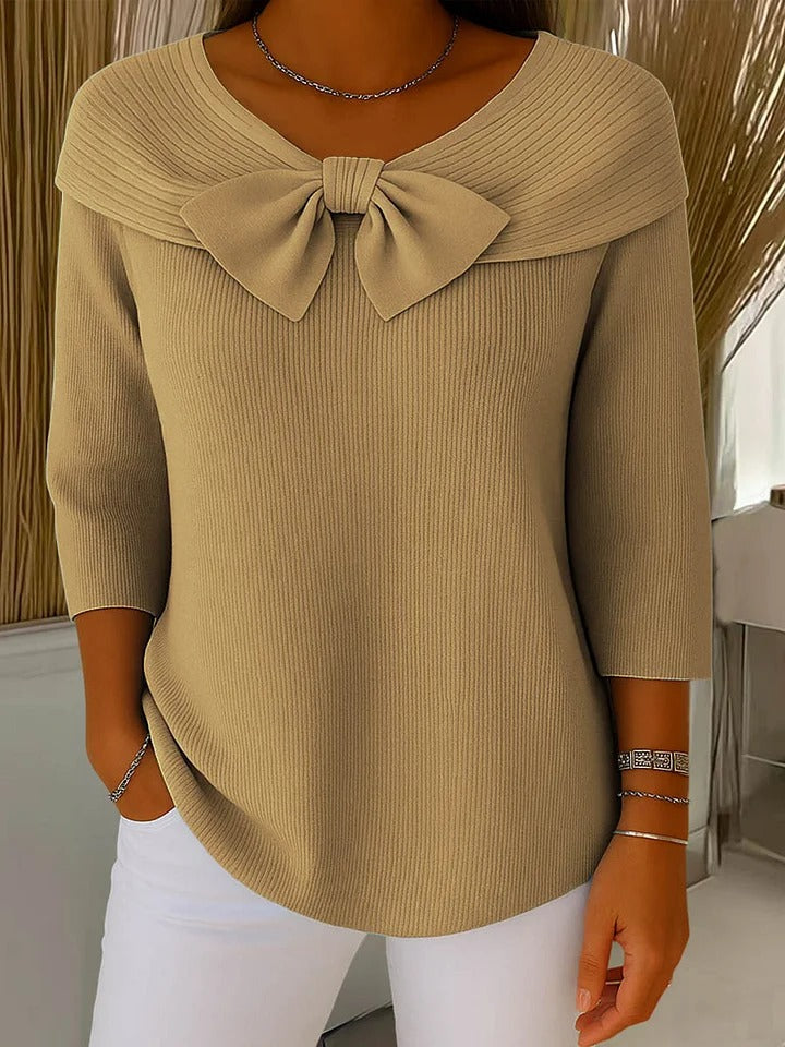 Serena | Bow Sweater