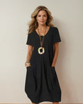 Kwani | Easy Casual Flow Midi Dress