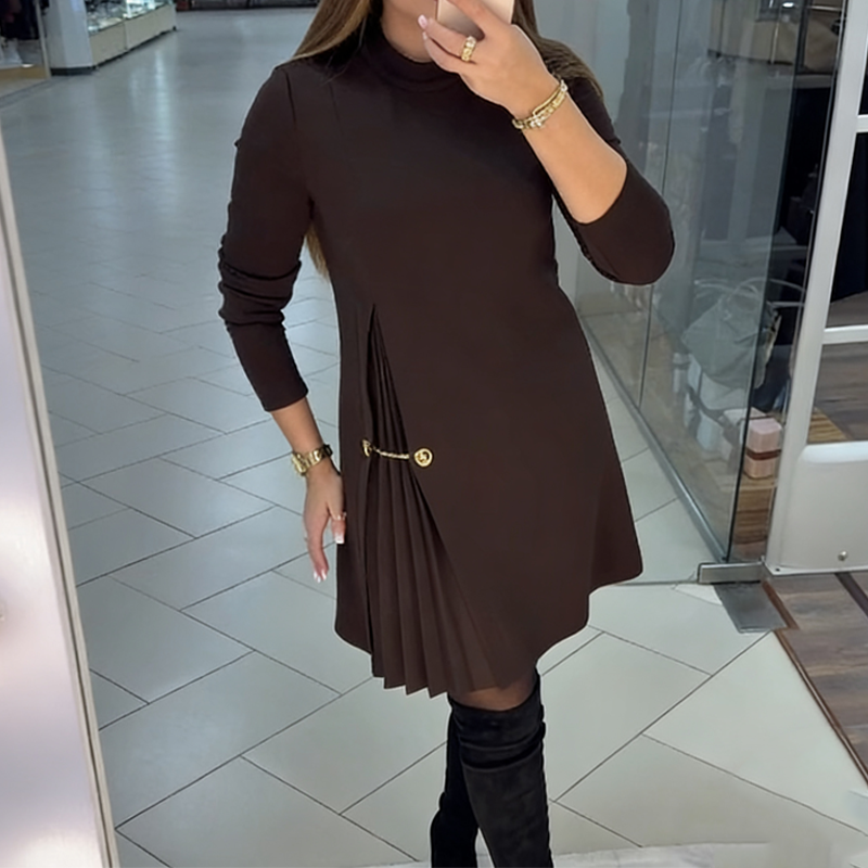 Noella | Elegant Pleated Dress